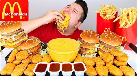 nikocado mukbang|Extra Cheesy McDonalds • MUKBANG